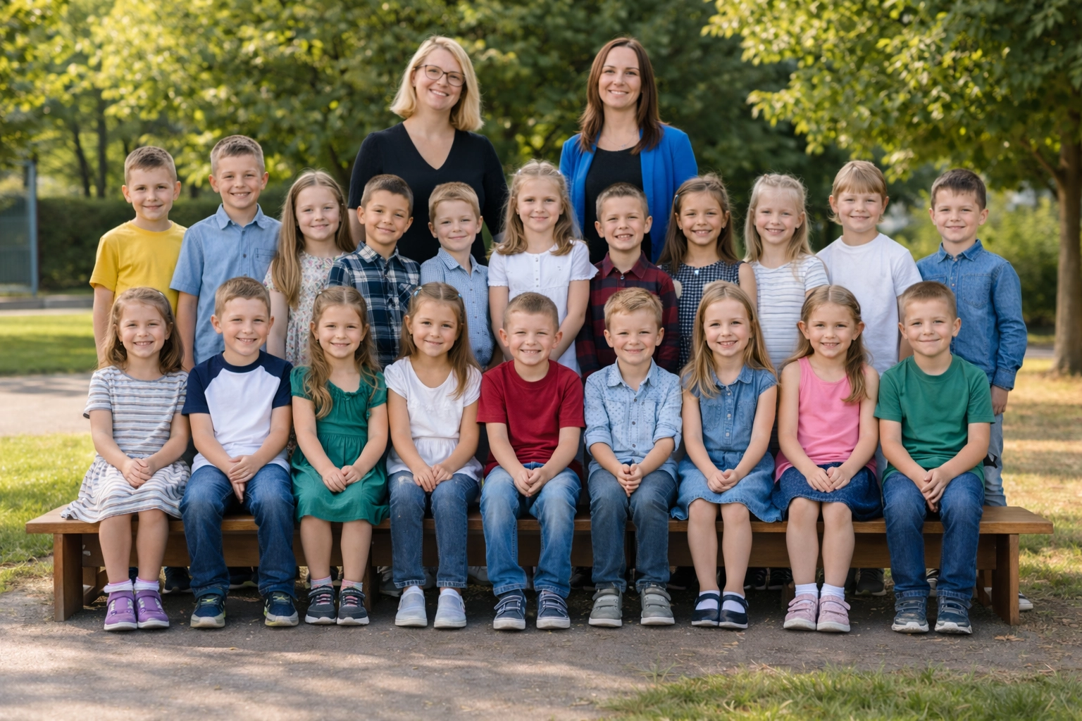 Třídní focení škola