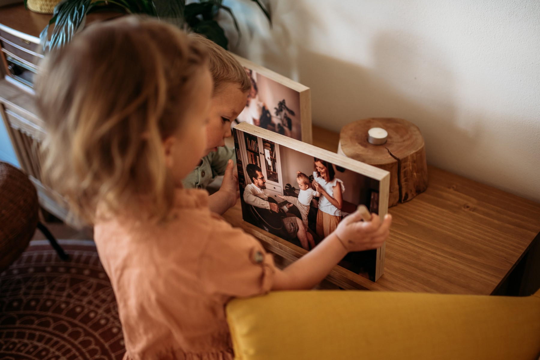 Foto na dřevěné desce